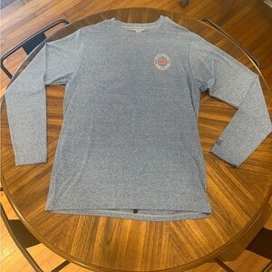 Billabong Blue Long Sleeve Loose fit Surf Shirt UVA/UVB Protection